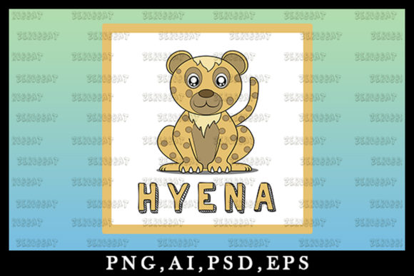 Adorable Charm: Using Cute Kawaii Hyena Clipart in Projects