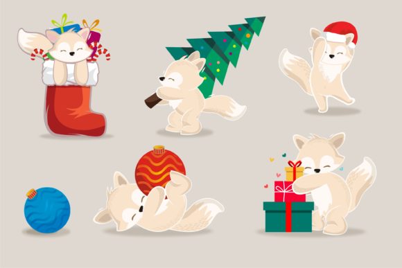 Adorable Holiday Magic with Cute Animal Christmas Design