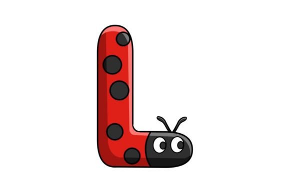 Animal Alphabet Letter L Illustration: A Creative Asset
