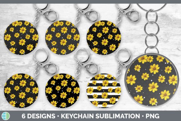 Black Animal Print Keychain Bundle: Wild Style for Crafters