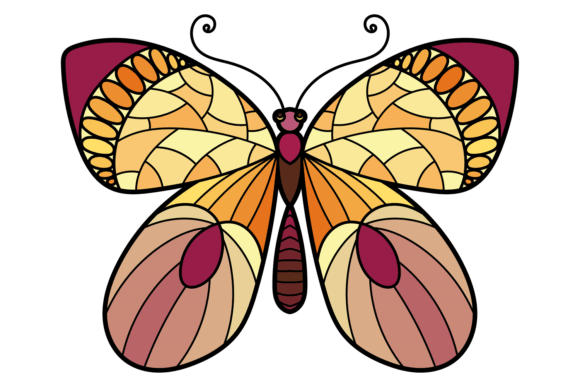 Colorful Butterfly: A Summer Nature Animal for Vibrant Design