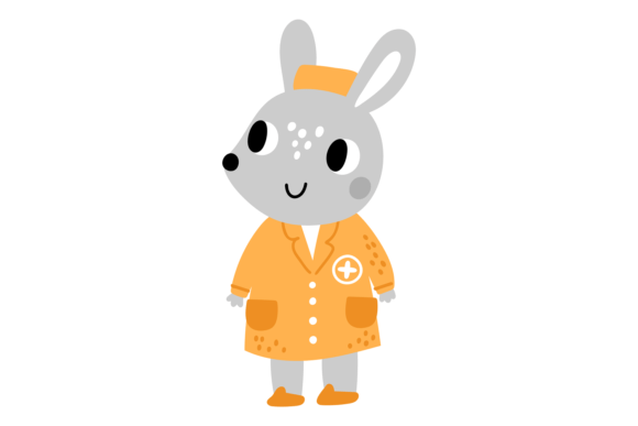 Cute Mouse Nurse: The Charming Character Font That Adds Whimsy