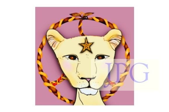 Lioness Art Print: Capturing Wild Elegance in Digital Design