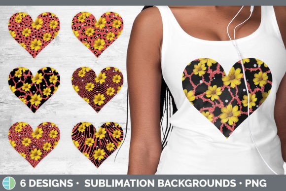 Red Animal Print Hearts Clipart: Bold Patterns for Creative Projects