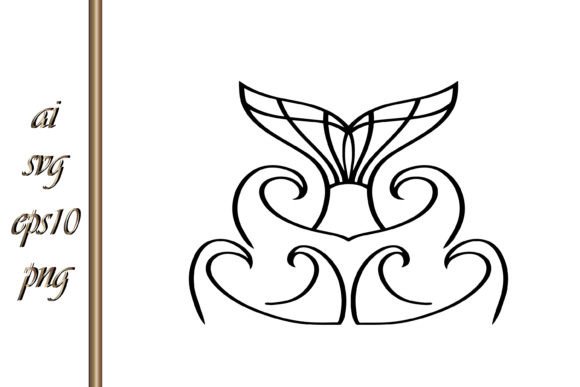 Shark Fin on Wave: A Bold Sketch for Dynamic Branding