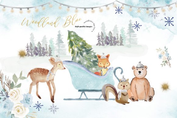 Winter Forest Animal Snowflake Clipart: A Designer's Guide